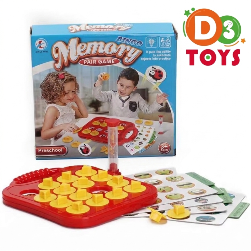 Jeu de Mémoire Éducatif pour Enfants – Cartes Memory