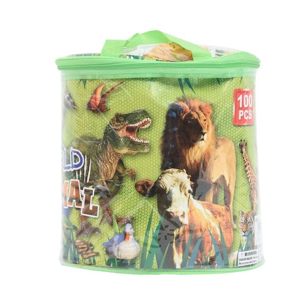 Set Animaux de la Ferme 100 Pièces avec Accessoires – Jeu Éducatif Enfant – Image 4