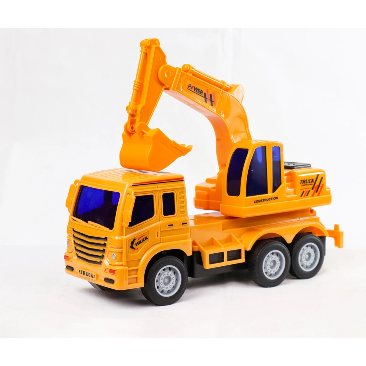 Camion Chantier Télécommandé avec Pelleteuse – Jouet RC Construction Enfant (3+) – Image 2