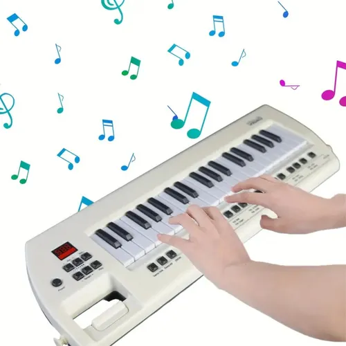 Piano Électronique Enfant 37 Touches avec Micro & USB – Piano Musical Portable (3+) – Image 2