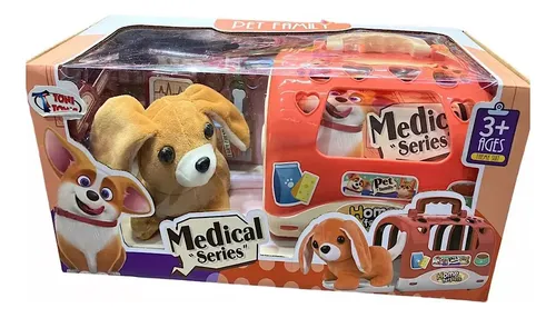 Kit Vétérinaire Enfant avec Chien Peluche – Mallette Docteur Animaux (Jeu de Rôle 3+) – Image 3