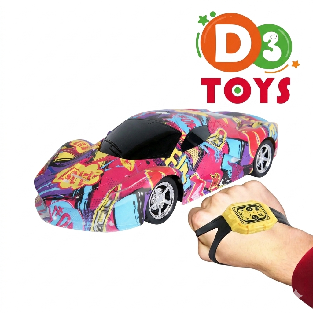 Voiture Télécommandée RC avec Montre – Contrôle Gestuel Sans Fil pour Enfants