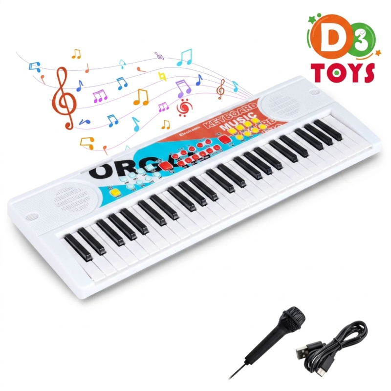 Piano Électronique Enfant 37 Touches – Piano Musical avec Sons & Rythmes (3+)