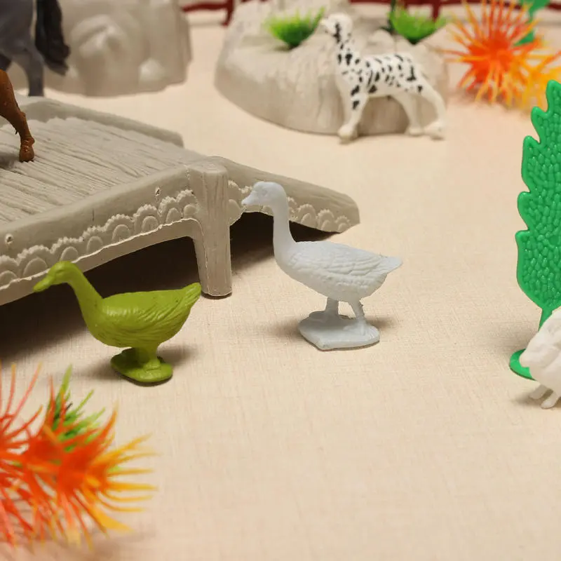 Set Animaux de la Ferme 100 Pièces avec Accessoires – Jeu Éducatif Enfant – Image 11