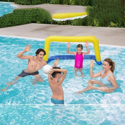 But de Football Gonflable pour Piscine – Jeu Aquatique Familial avec Ballon – Image 2