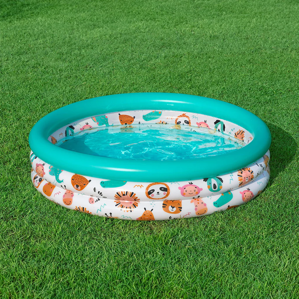 Piscine Gonflable Bestway Safari Pals Kiddie Pool – Piscine Enfant Motifs Animaux – Image 2