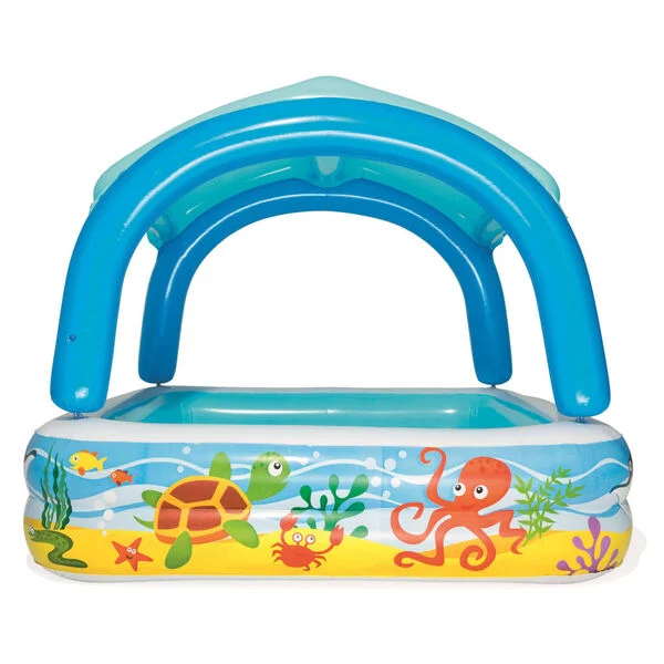 Piscine Gonflable Bestway Beach Buddy avec Pare-Soleil – Piscine Enfant UV Careful – Image 3