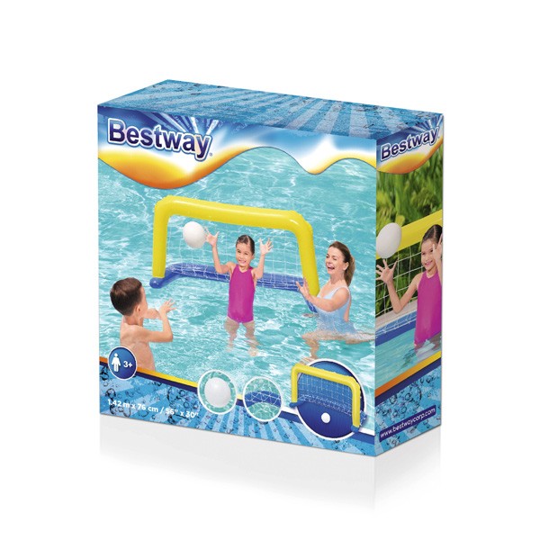 But de Football Gonflable pour Piscine – Jeu Aquatique Familial avec Ballon – Image 4