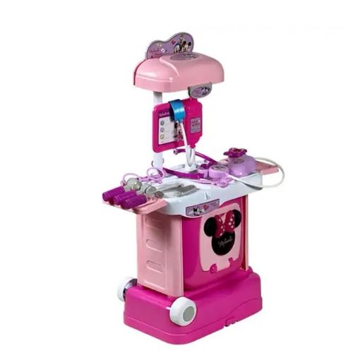 Valise Docteur Minnie Mouse 2 en 1 – Centre Médical avec Accessoires
