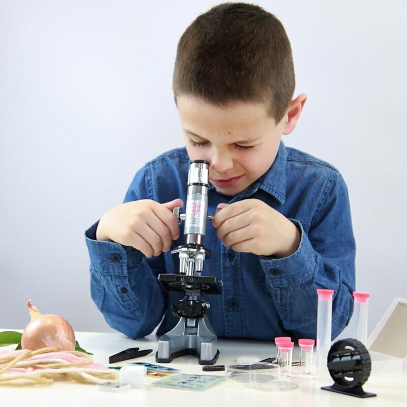 Microscope Scientifique Enfant – Kit d’Exploration et Expériences
