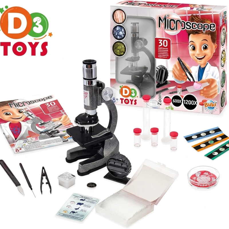 Microscope Scientifique Enfant – Kit d’Exploration et Expériences