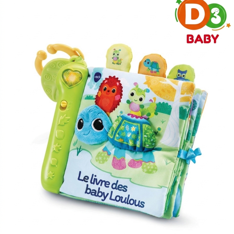 Livre Toudoux Interactif VTech Baby – Livre Musical et Éducatif pour Bébé 6-36 Mois