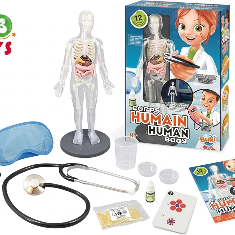 Corps Humain – Kit Scientifique Anatomie pour Enfants