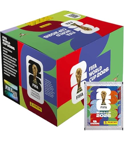 Pochette de Stickers Panini FIFA World Cup 2026™ – Collection Officielle