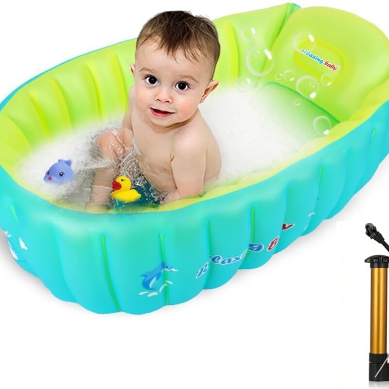 Piscine Gonflable pour Bébé Pliable – Petite Piscine Enfant