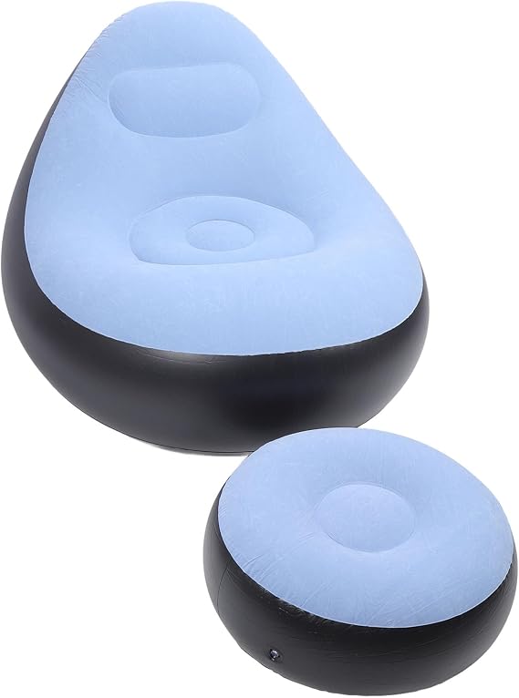Fauteuil Gonflable pour Piscine avec Repose-Tête – Flotteur Adulte