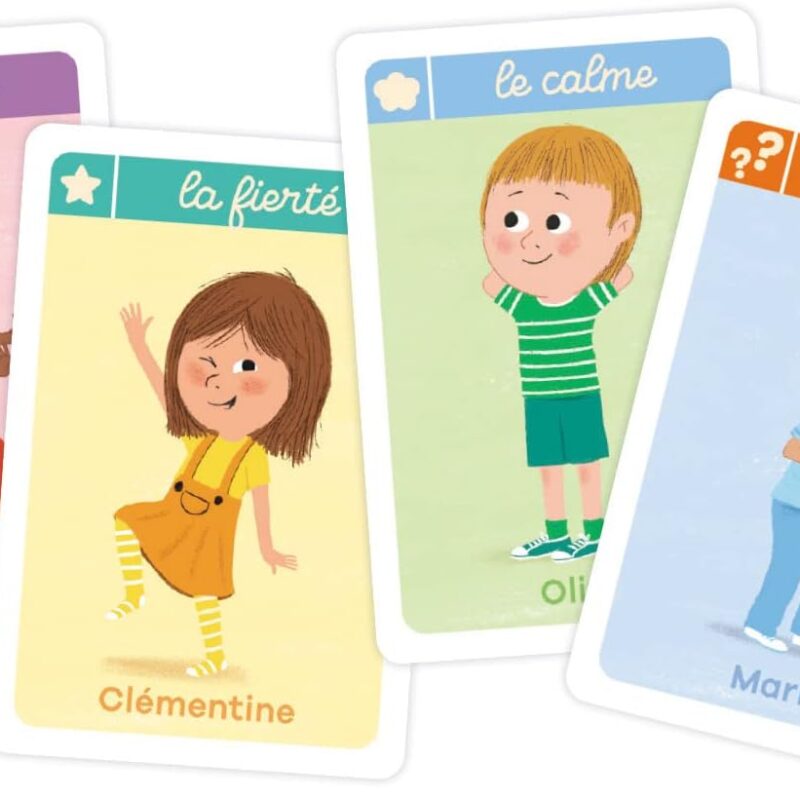 Jeu Éducatif Les Émotions Nathan – 3 Jeux – 3 à 7 Ans