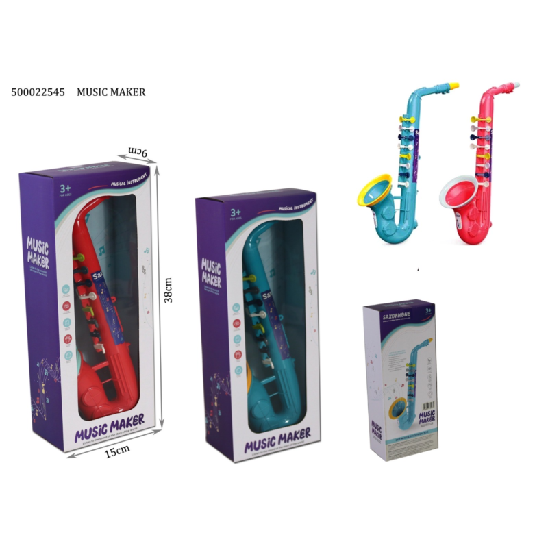Saxophone Musical Jouet pour Enfant 3 Ans – Instrument de Musique Éducatif