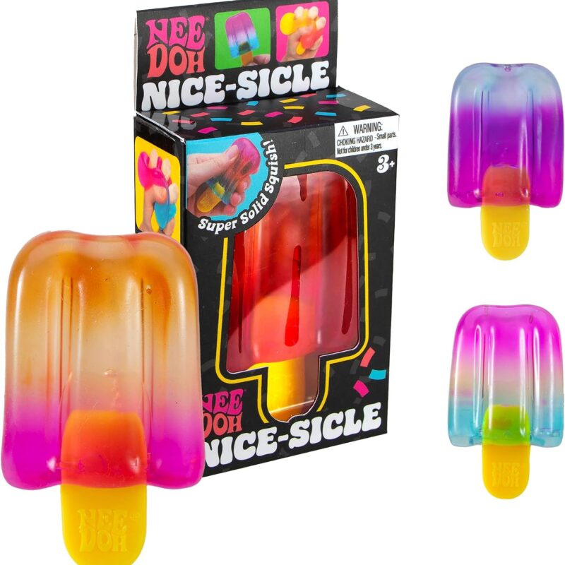 Squishy Glace Nice-Sicle – Jouet Anti-Stress à Presser