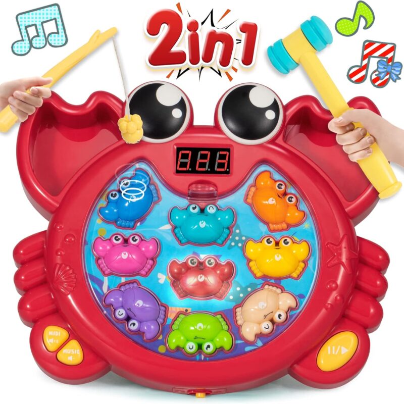 Jeu de Pêche aux Crabes Électronique – Jeu d’Adresse et de Coordination