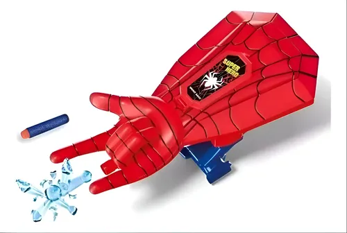Lanceur Électrique Spider avec Projectiles en Mousse – Jouet 6+
