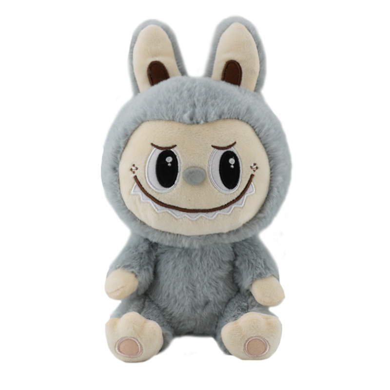 Peluche Lapin Gris Douce et Moelleuse – Doudou pour Enfant