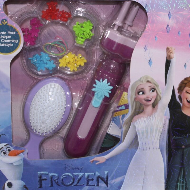 Coffret Coiffure Frozen pour Enfant – Kit Tressage et Accessoires Cheveux
