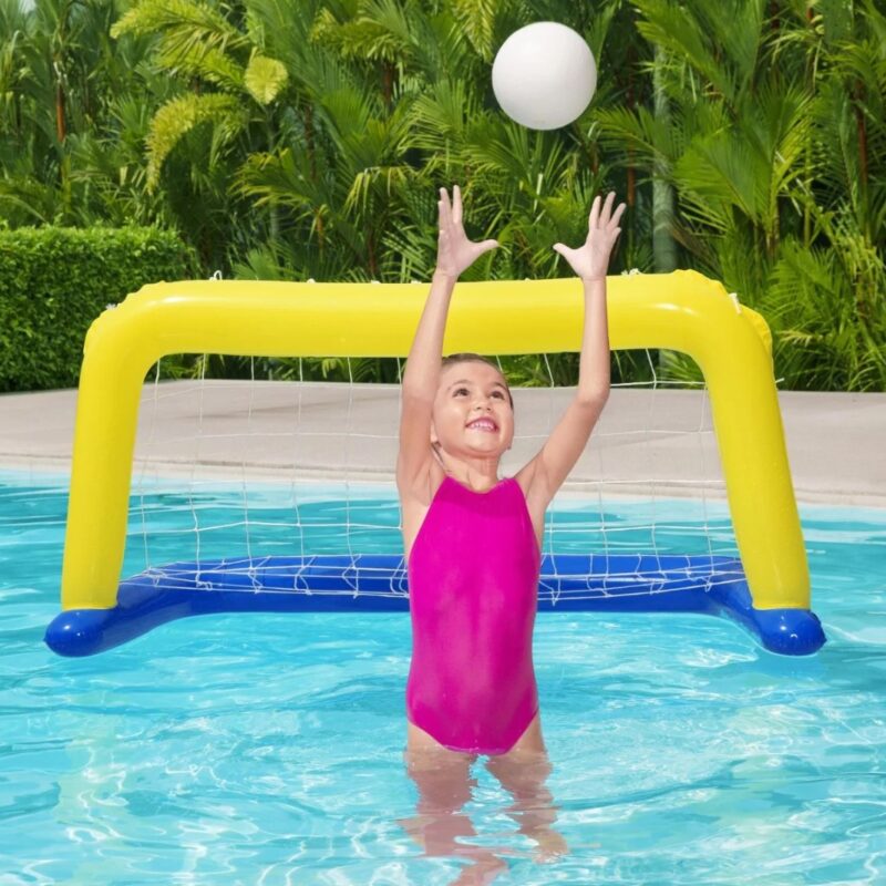 But de Football Gonflable pour Piscine – Jeu Aquatique avec Ballon