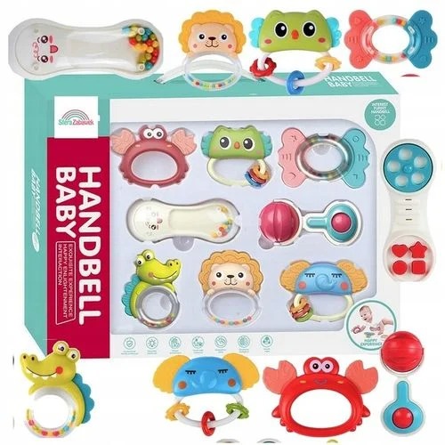 Set Jouets d’Éveil Bébé – Hochet et Jouets Sensoriels