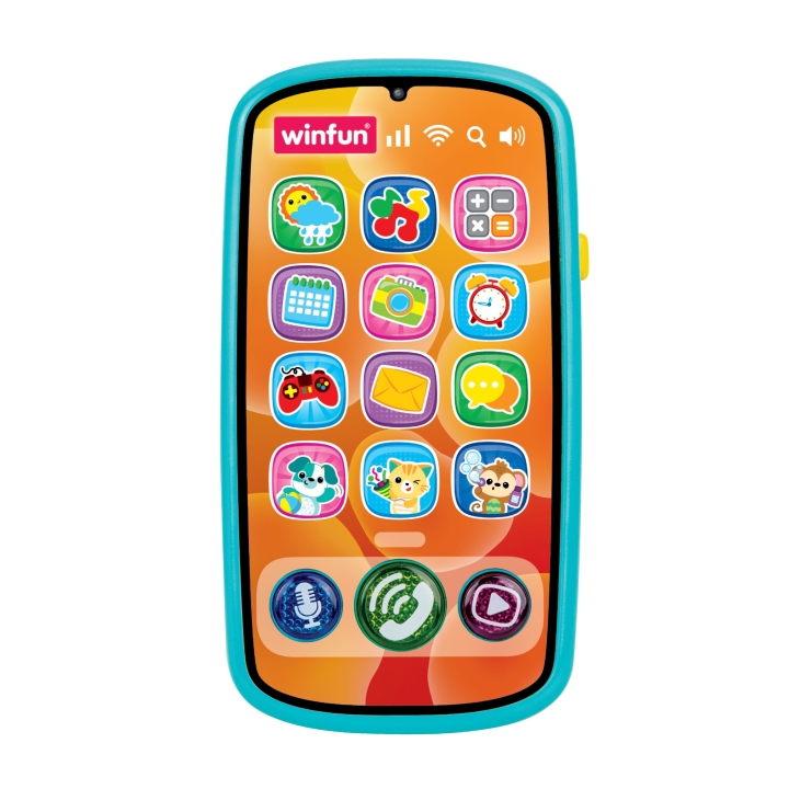 Téléphone Éducatif Interactif Winfun Chatter & Play – Dès 6 Mois