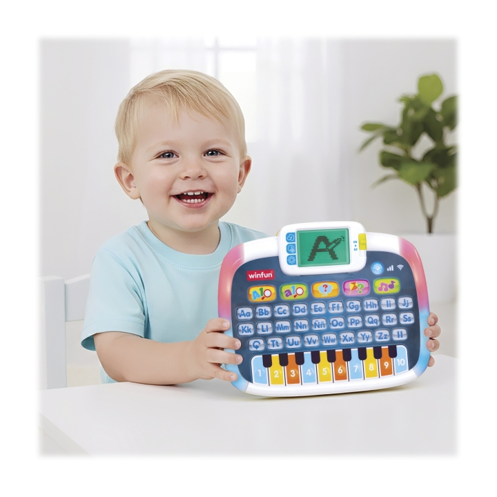 Tablette Éducative Bilingue Winfun Glow & Learn – 50+ Activités