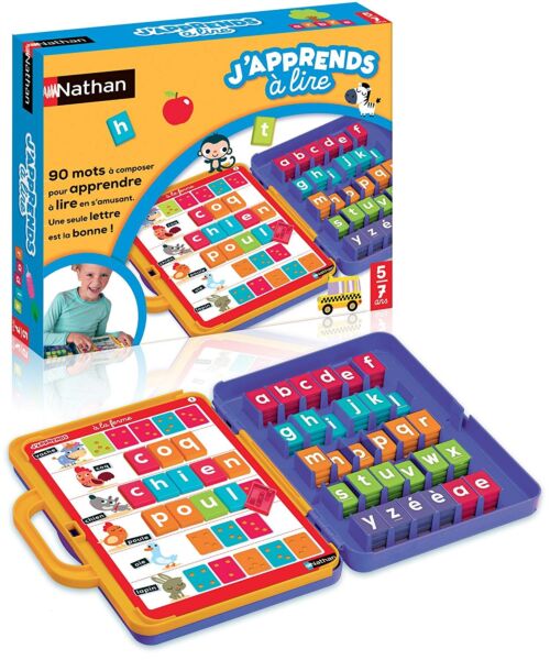 J’Apprends à Lire Nathan – Jeu Éducatif pour Apprendre à Lire 5-7 Ans