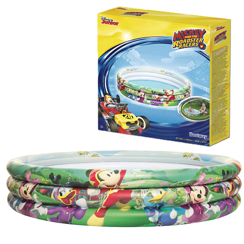 Piscine Gonflable Mickey Roadster Racers – 122 x 25 cm