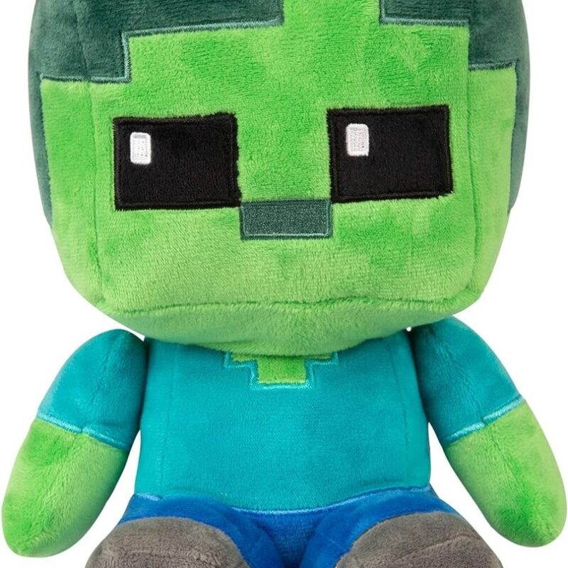 Peluche Creeper Verte – Doudou Doux et Moelleux pour Enfant